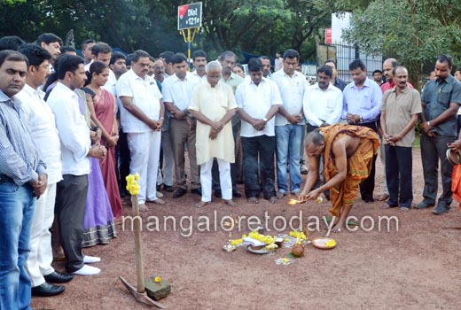 Minister Rai lays foundation for Rs 29-lac Kadri Park entrance gate